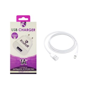 SZU-Charger-Krutoff-CH-14-1A-1xUSB-and-cable-lightning-500x500