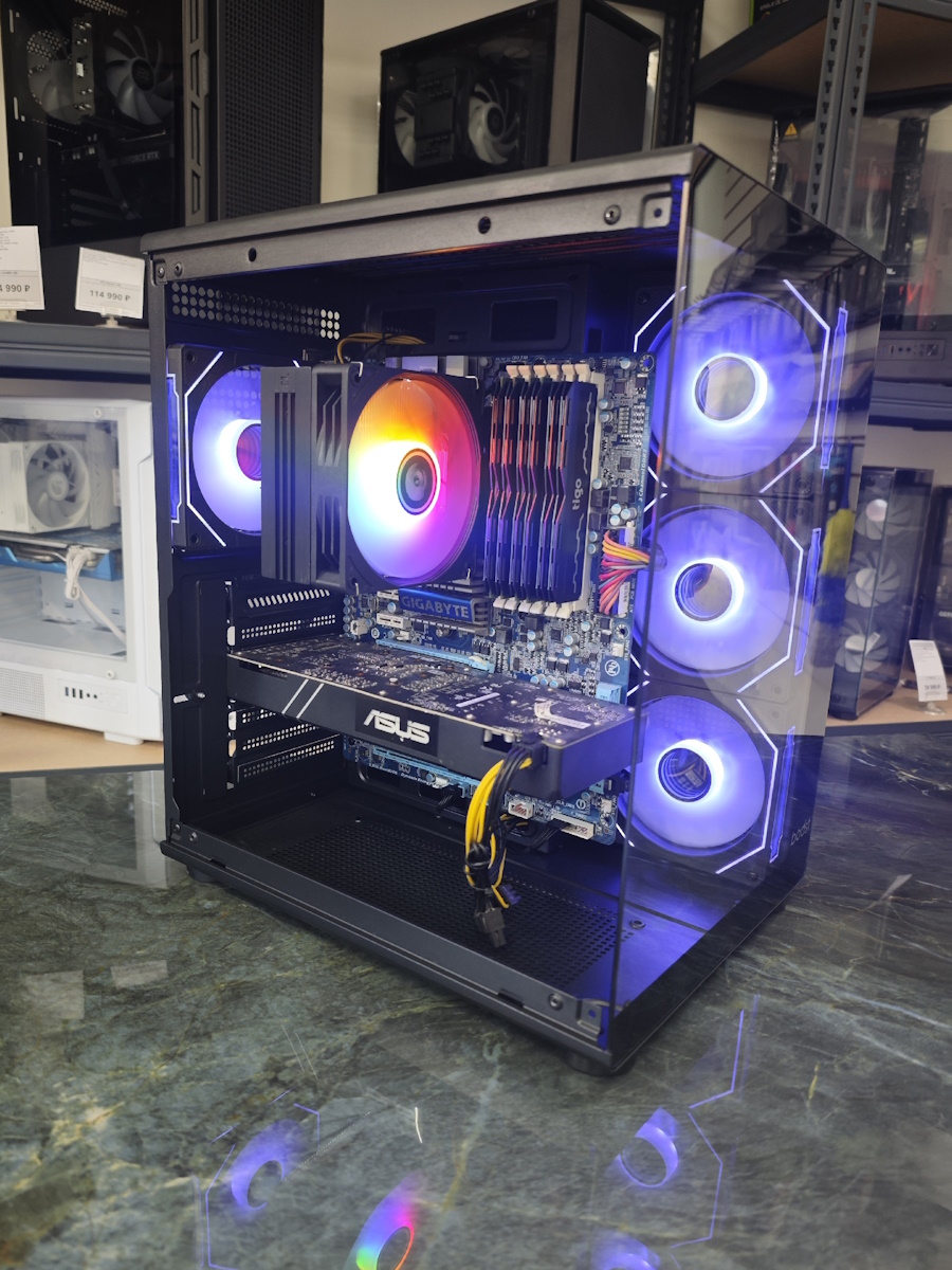 Партсокей ростов Игровой компьютер Ryzen 7 5700X, DDR4 16Gb, SSD 1000GB M2, RTX 3070