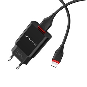 borofone-ba20a-sharp-single-usb-port-wall-charger-eu-set-with-lightning-cable-wire